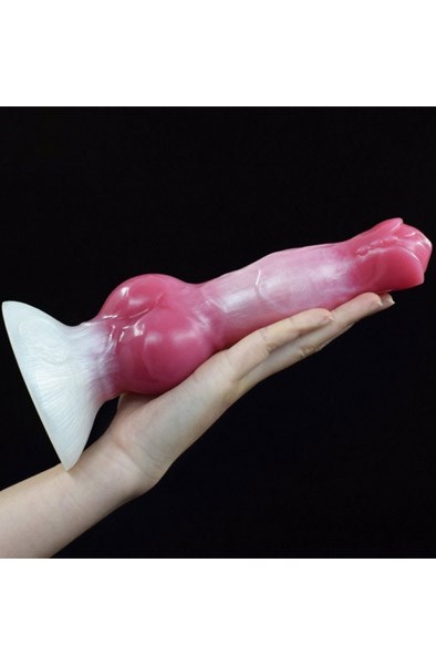 Pink Alien Sobak Monster Dildo 21 cm