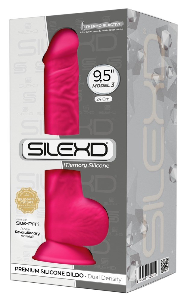 Premium Realistic Dildo 24cm - PINK