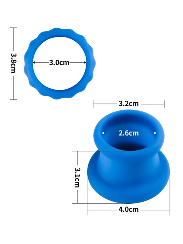 Pinnacle Pro Twin Flex Stretcher Double Penis Ring