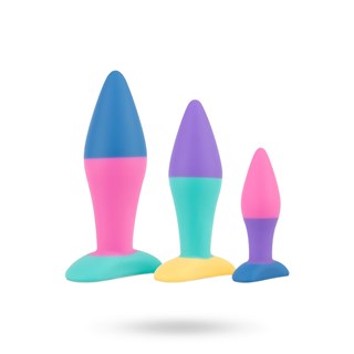 Koda Butt Plug Set - Multi Coloured