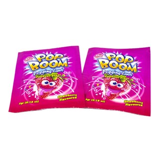 Pop Boom Rocks – Kildrende Smaksopplevelse Med Jordbær