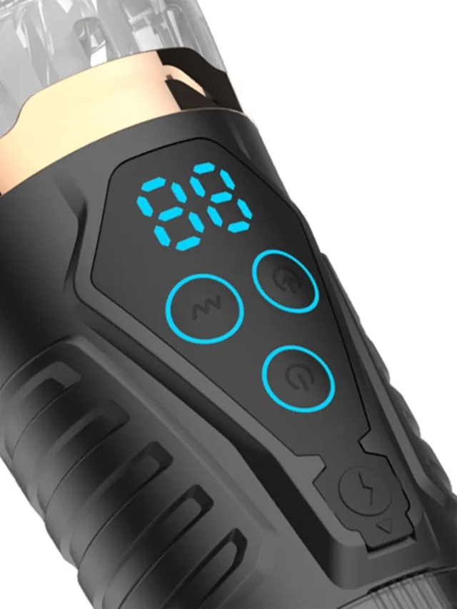 Powerful Suction, Thrusting, Vibrating & Rotations