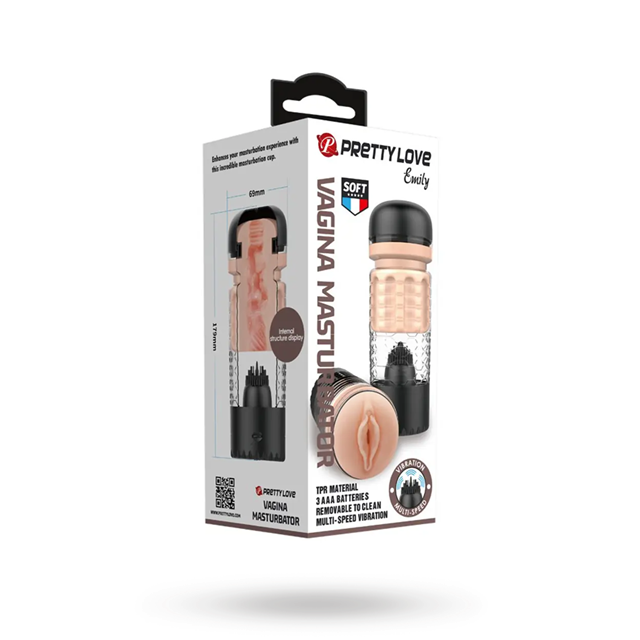 Pretty Love Emily Masturbator Black