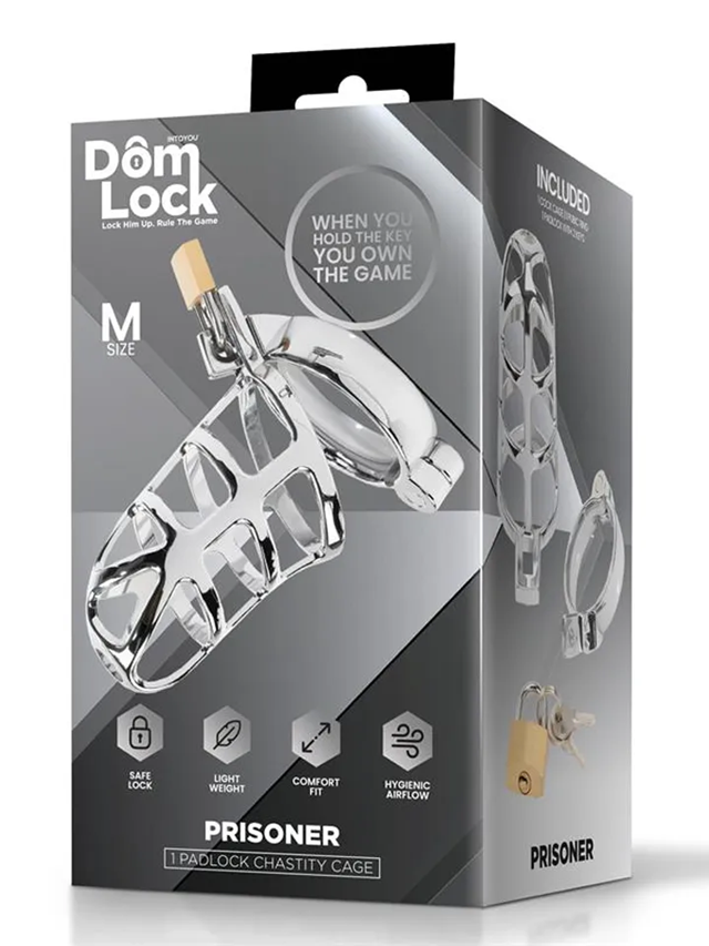 Prisoner Chastity Cage Size Medium