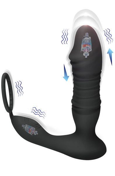 Prostate Massager With Thrusting & App
