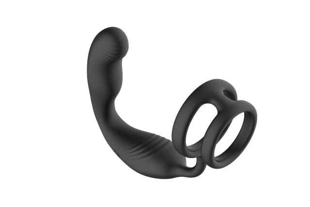 Remote Controlled Cock & Ball Ring Prostate Vibrator