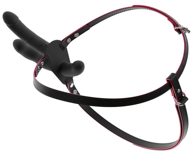 RC Double Outside Strap-on Black