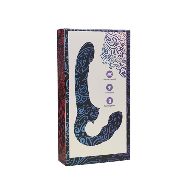 RC Vibrating & Tapping Strapless Strapon