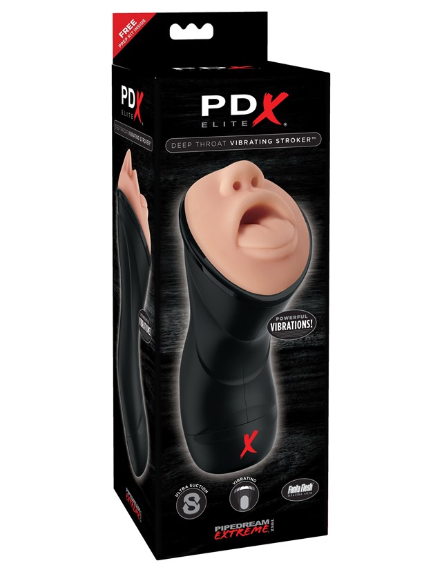 Deep Throat Vibrating Stroker