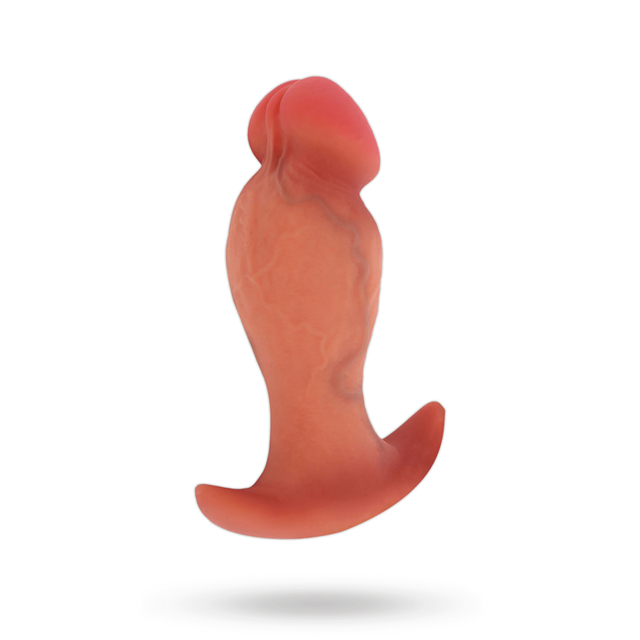 Realistic Buttplug Liquid Silicone 13 cm