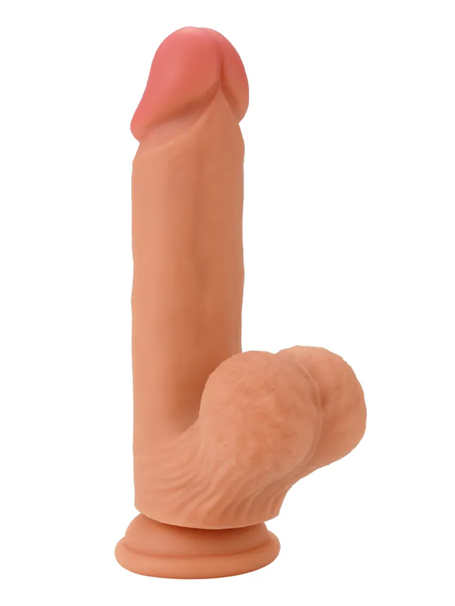 Realistic Dildo Liquid Silicone 21 cm