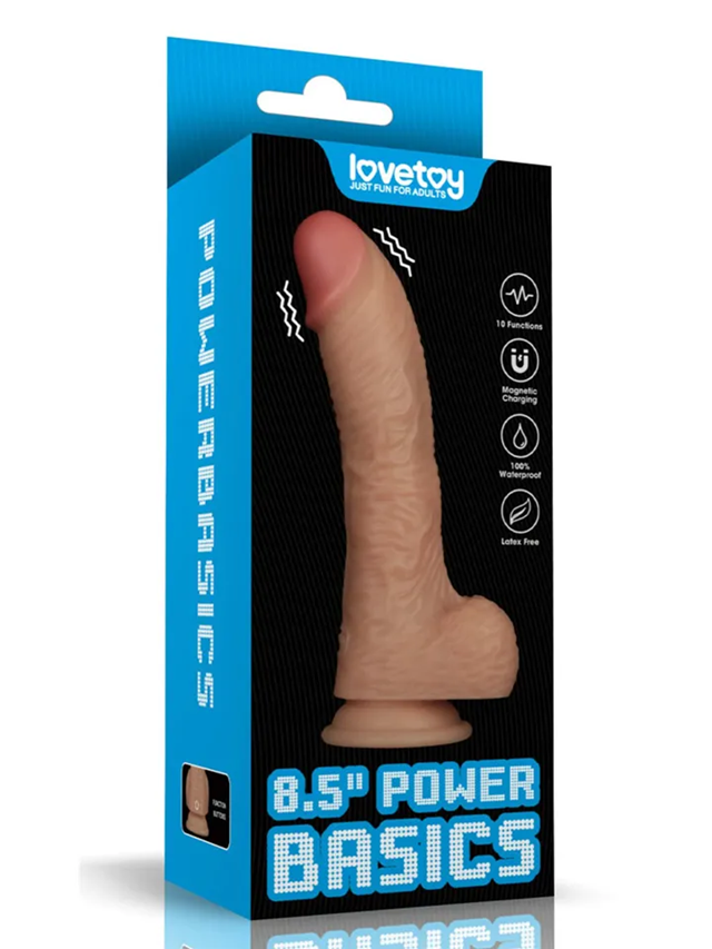 Realistic Vibrating Power Cock 22 cm