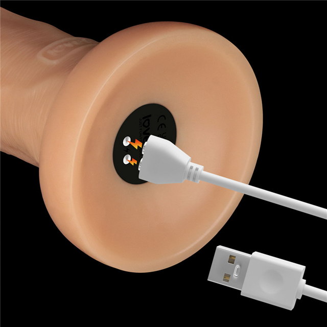 Realistic Vibrating Power Cock 26,2 cm