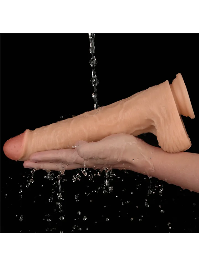 Realistic Vibrating Power Cock 28,3 cm