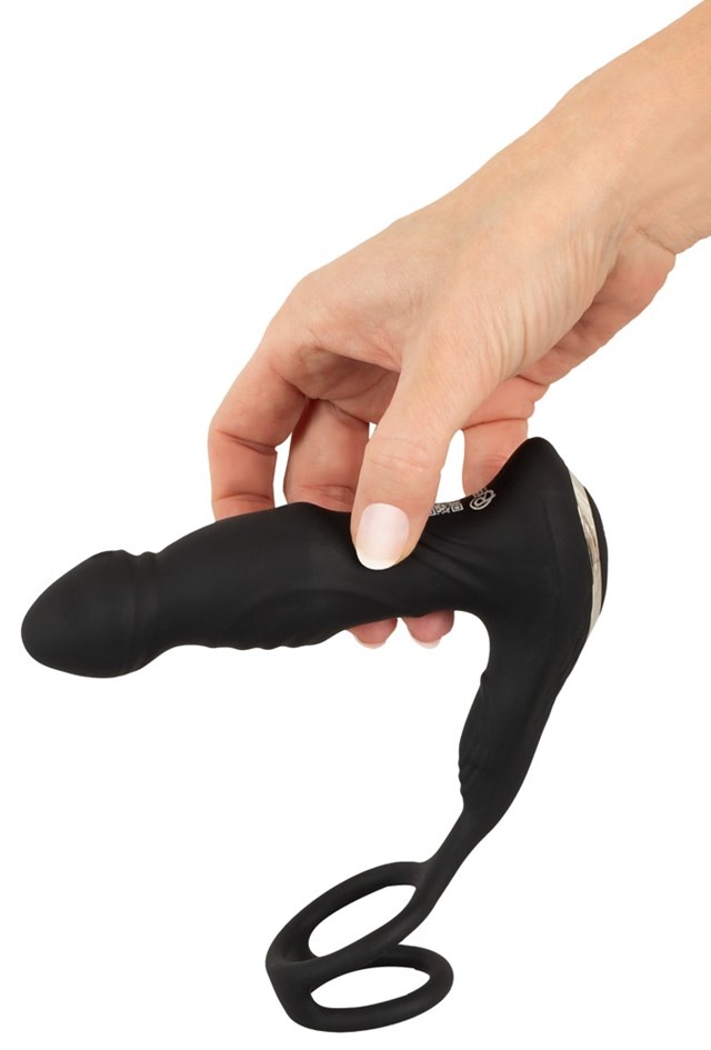 RC Vibrating Prostate Plug with Nodding Function