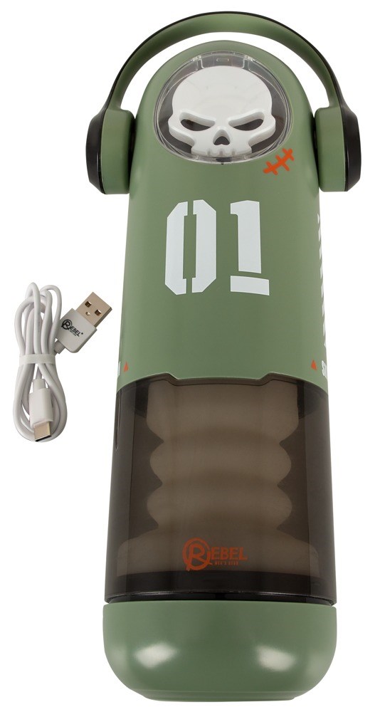SKULL Masturbator with 3 Functions