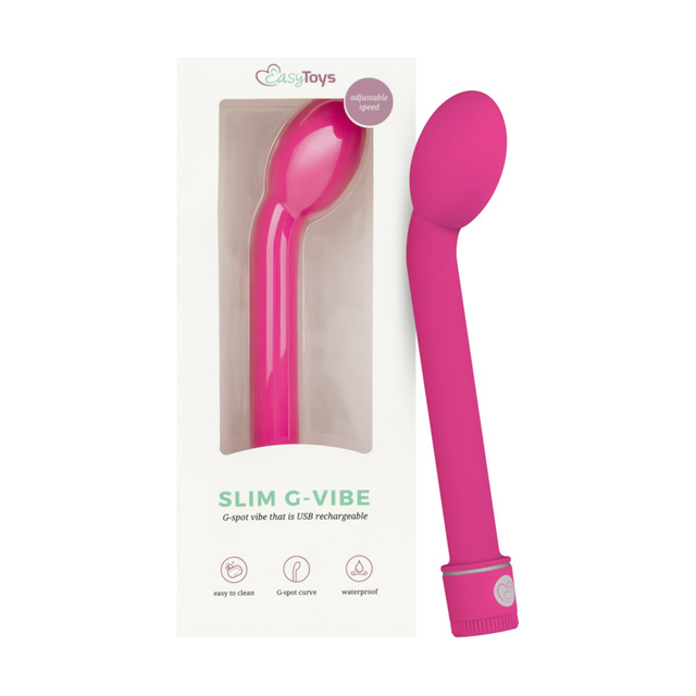 Rechargeable G-spot Vibrator Pink