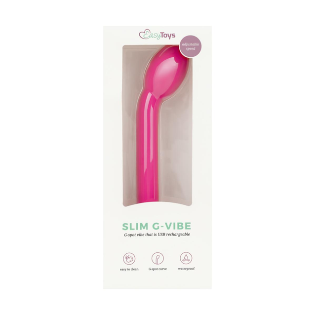Rechargeable G-spot Vibrator Pink
