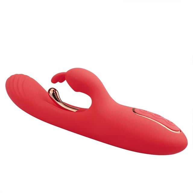 Red & Gold Flapping Rabbit Red