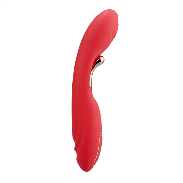 Luxury Red & Gold Flapping Vibrator
