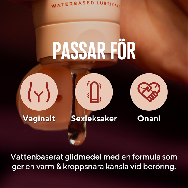 RFSU 37°C Lube – vannbasert glidemiddel med naturlig følelse 50 ml
