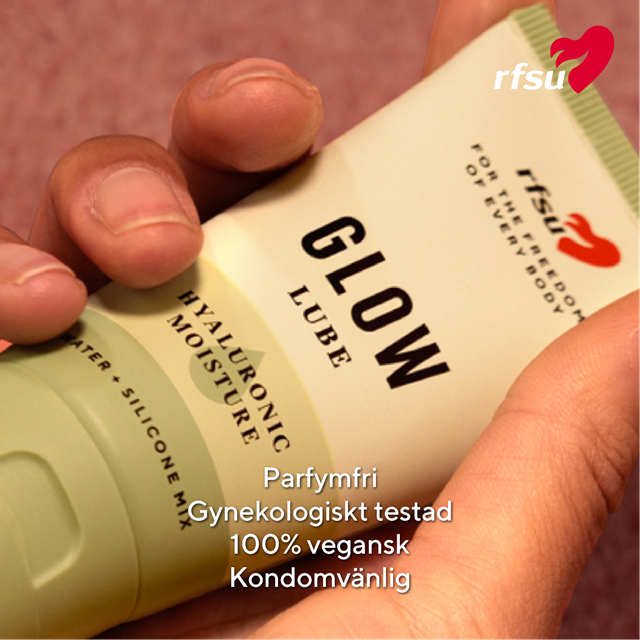 RFSU Glow Lube – luksuriøst og pleiende glidemiddel 75 ml