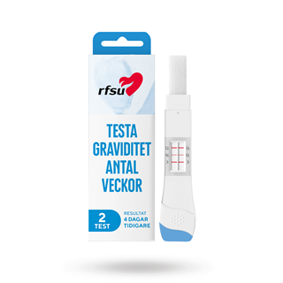 Rfsu Weeks – Graviditetstest Med Ukeindikator 2 Stk