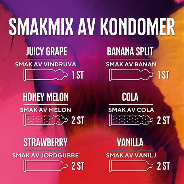 RFSU Tasty – kondomer med smak og duft