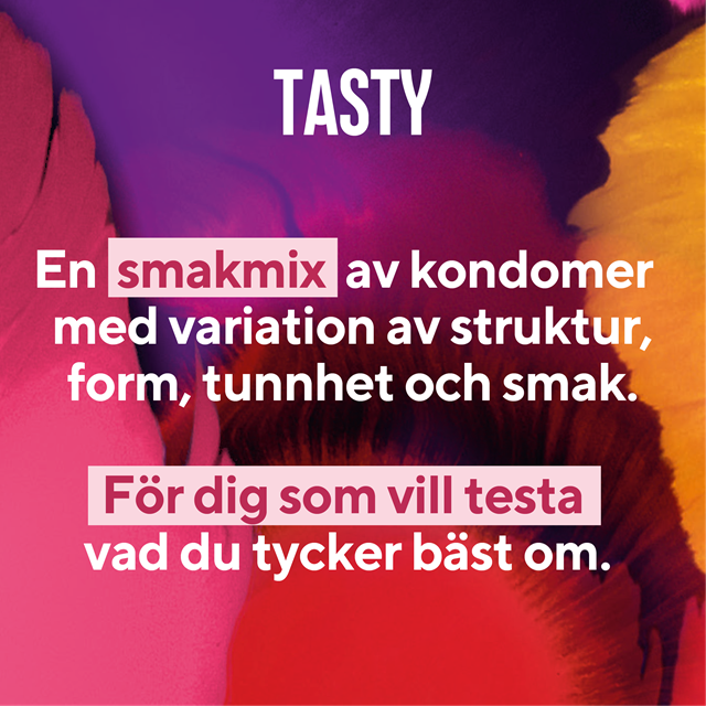 RFSU Tasty – kondomer med smak og duft
