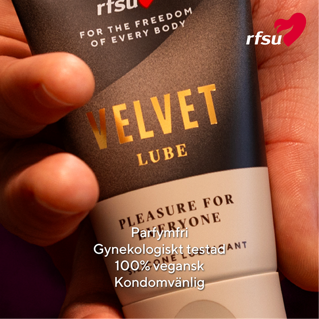 RFSU Velvet Lube – for silkeaktig, langvarig glidefølelse 40 ml