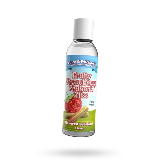 FLAVORED LUBRICANT - FRUITY STRAWBERRY RHUBARB BLISS