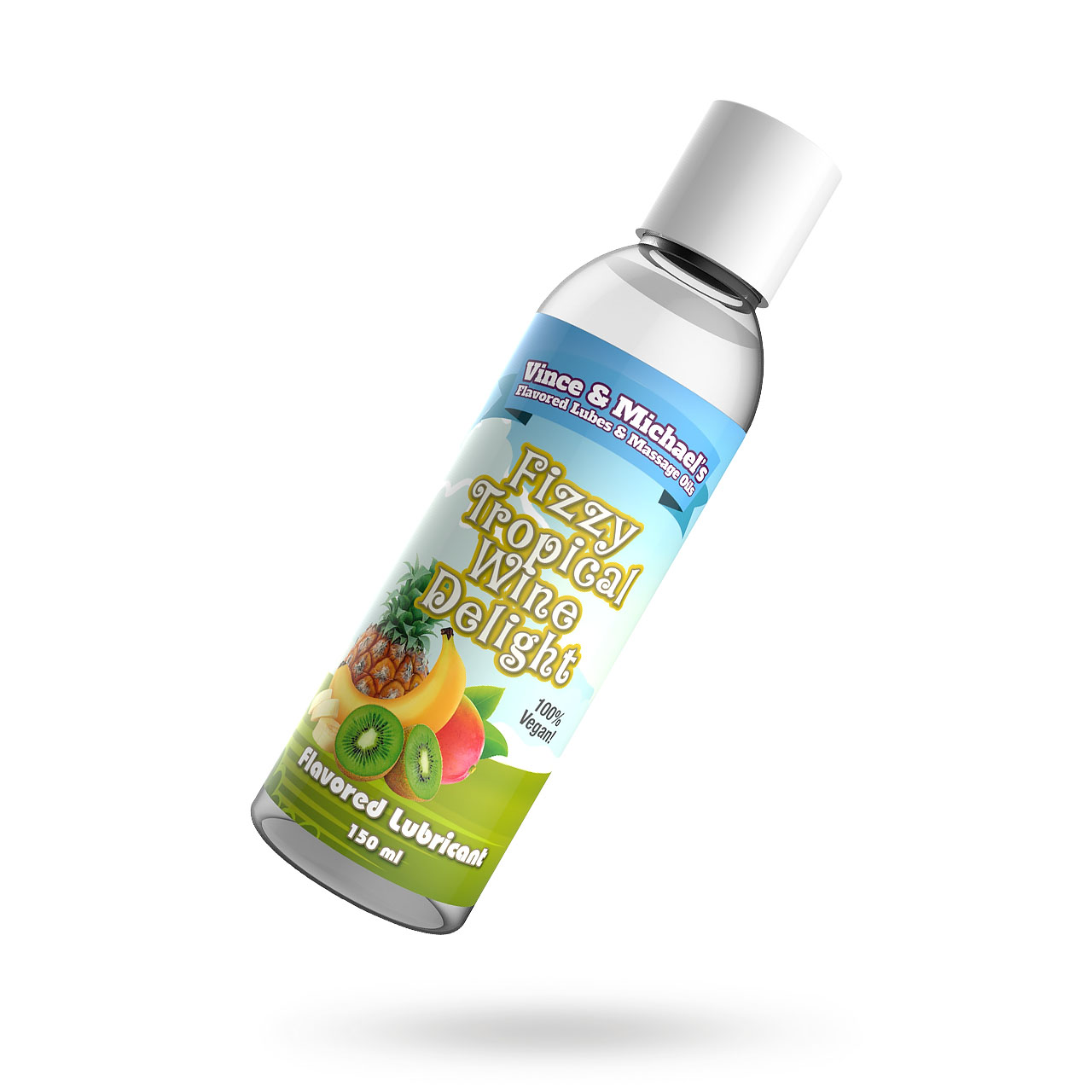 FLAVORED LUBRICANT - FIZZY TROPICAL WINE DELIGHT