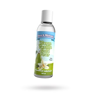 Flavored Lubricant - Warm Vanilla Gold Pear