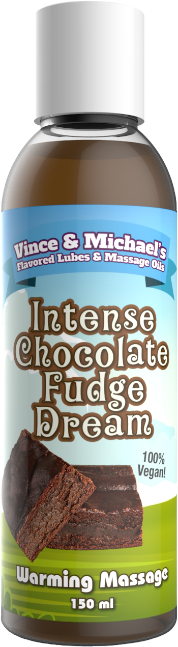 FLAVORED MASSAGE OIL - INTENSE CHOCOLATE FUDGE DREAM
