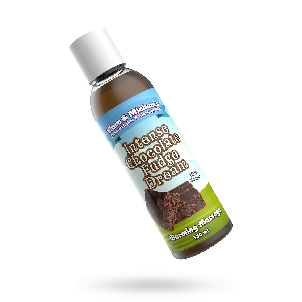 FLAVORED MASSAGE OIL - INTENSE CHOCOLATE FUDGE DREAM