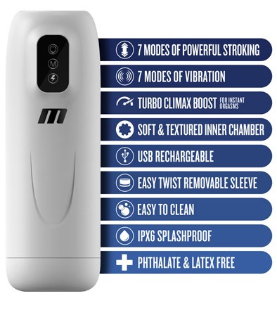 Robo-Bator Powered Vibrating Stroker