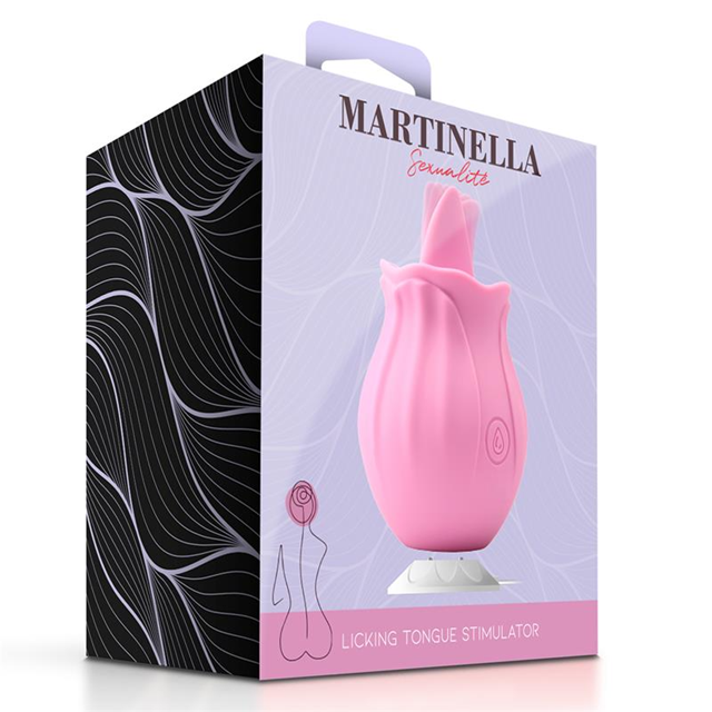 Rose Stimulator With Licking Tongue