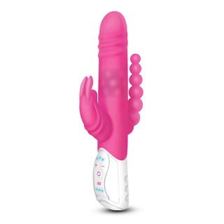 Double Penetration Rabbit Pink - 7 Functions