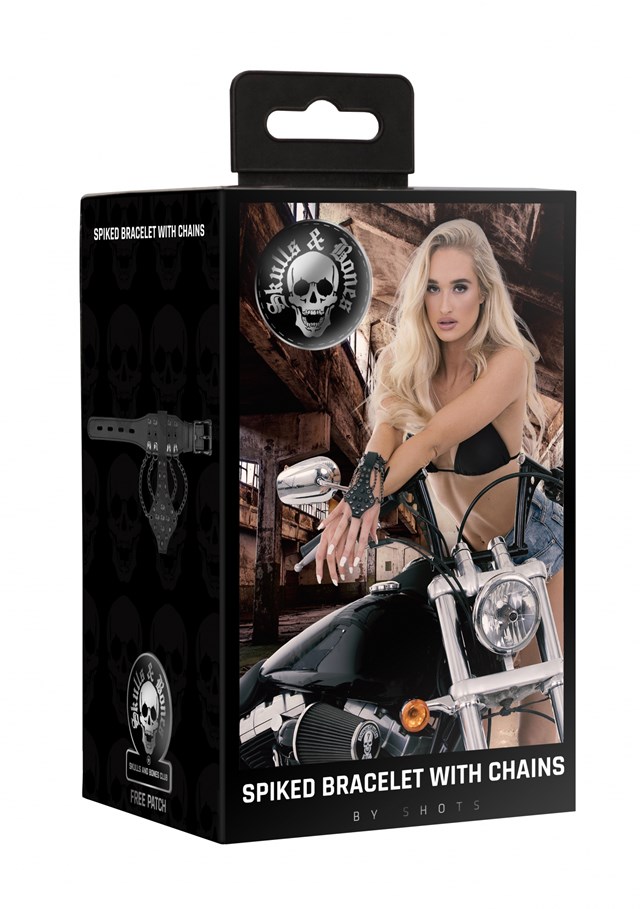 Ouch! Skulls and Bones - Armbånd med Nagler & Lenker