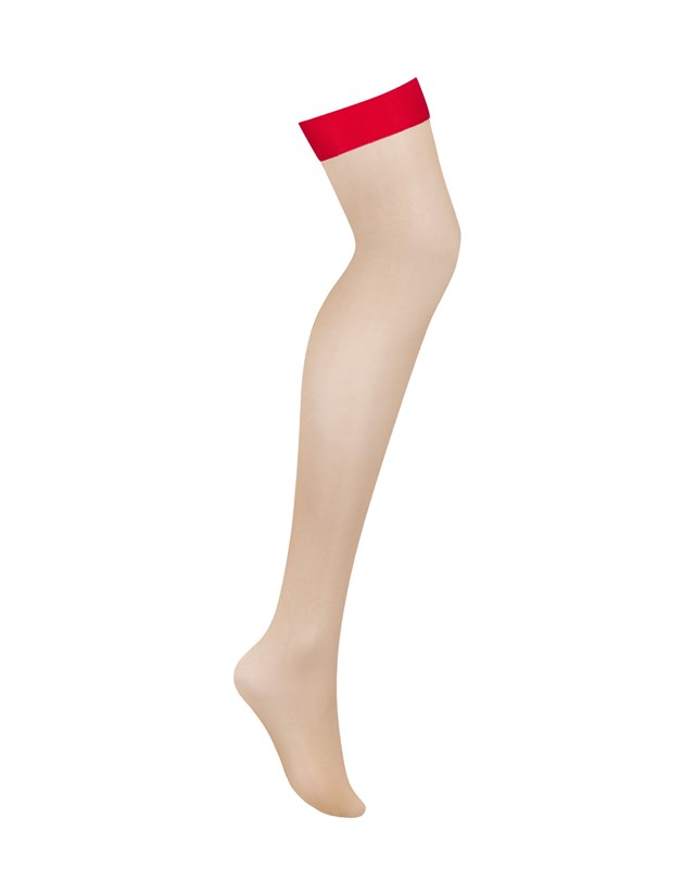 S814 - STOCKINGS WITH RED FINISH