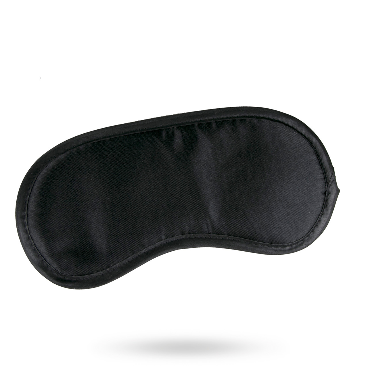 Svart Sovemaske i Sateng