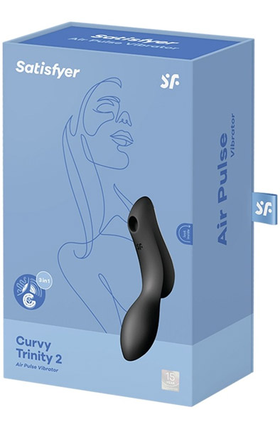 Satisfyer Curvy Trinity 2 - Black