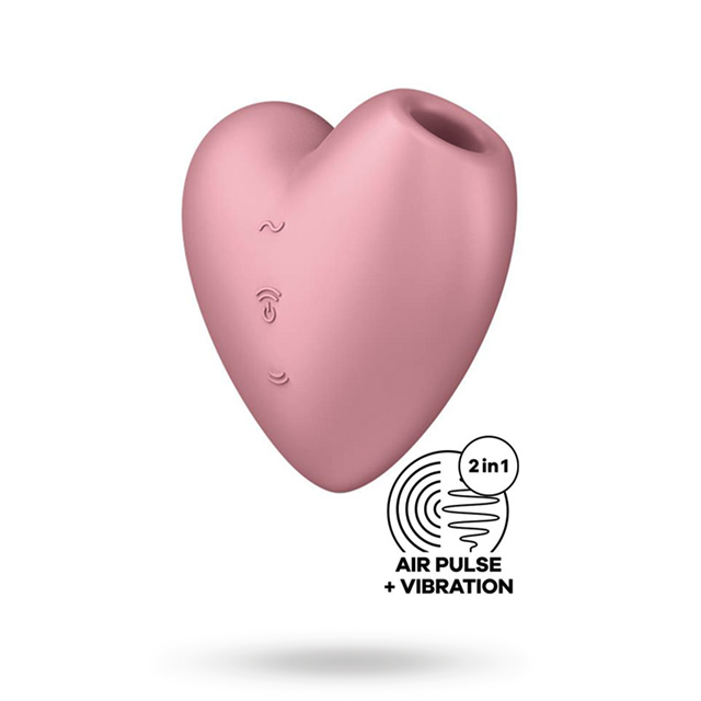 Satisfyer Cutie Heart Light Red