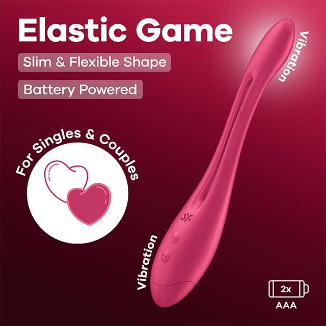 Satisfyer Elastic Game Pink Battery Series
