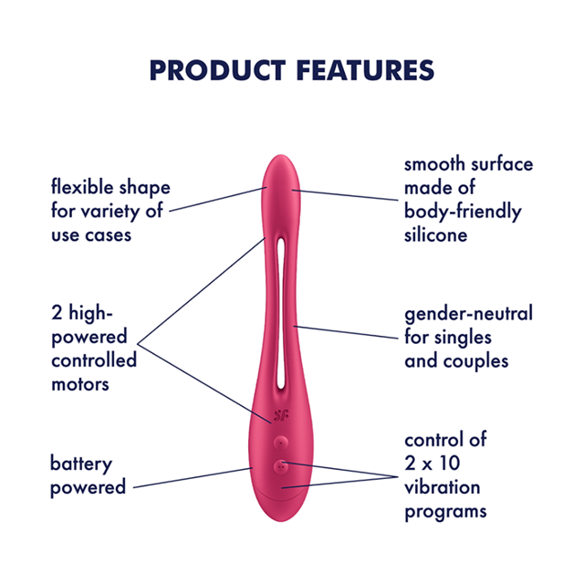 Satisfyer Elastic Game Pink Battery Series