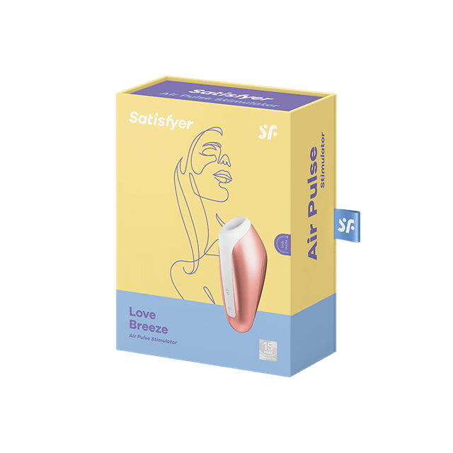 Love Breeze Air Pulse Lufttrykkvibrator - Kobber