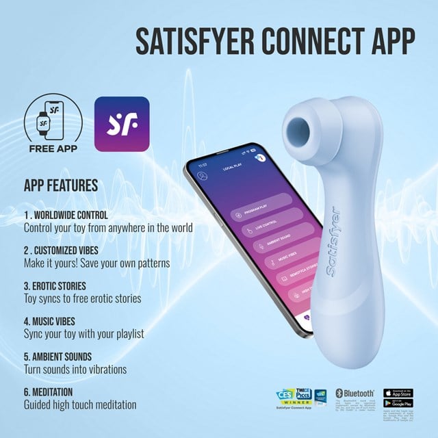 Satisfyer Pro 2 Generation 4 Serene Blue