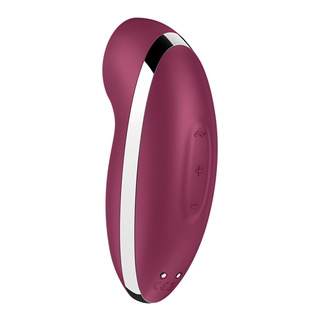 Satisfyer Tap & Climax 2 Vibrator Red