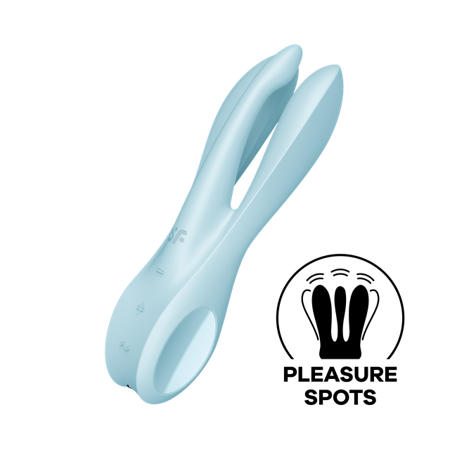 SATISFYER Threesome 1 - light blue