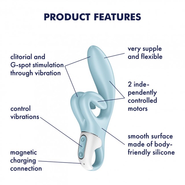SATISFYER TOUCH ME - BLUE